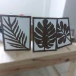 Ensemble d'art mural en bois- Auto-adhésif, facile à installer – Image 5