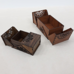 Coffret cadeau en bois avec couvercle – Image 2