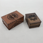 Coffret cadeau en bois avec couvercle