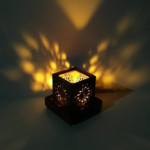 Porte-bougie – Motif oriental chaleureux – Image 2