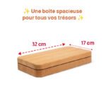 boite de bijoux en bois naturel – Image 4
